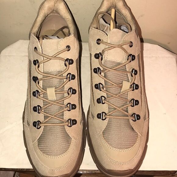 NWT INC men sneakers Titus Tan size 10 - Picture 2 of 7